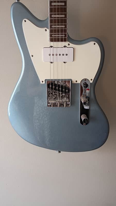 Squier Paranormal Offset Telecaster SJ 2024 - Ice Blue Metallic image 1