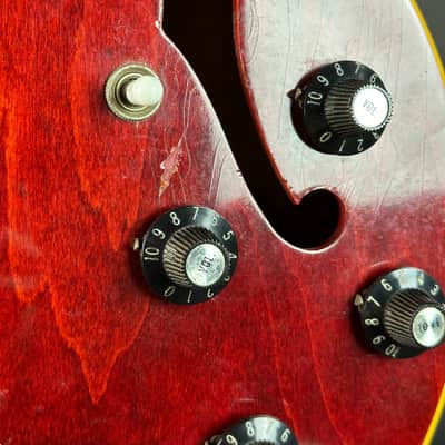 Vintage 1967 Epiphone E230TD Casino Cherry (Long Neck) w/non-OHSC TSU24509 image 6