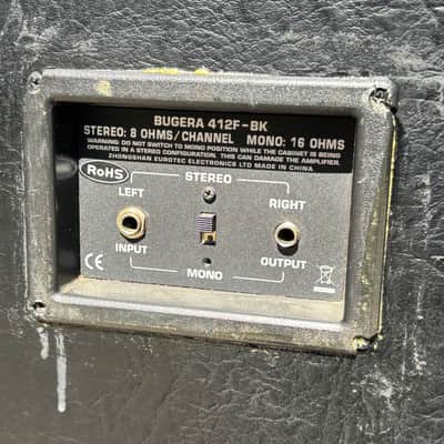Bugera 412F-BK 4x12 guitar cab Bild 8