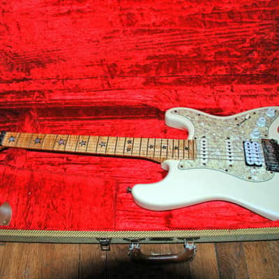 Fender Masterbuilt Custom Shop Owned Richie Sambora Bon Jovi Jay Jw J.w Black Stratocaster. Floyd Rose image 1