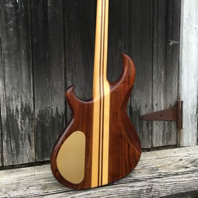 Mint 1981 Aria Pro II SB-900 Matsumoku 4 String Bass in Walnut Perfect image 11
