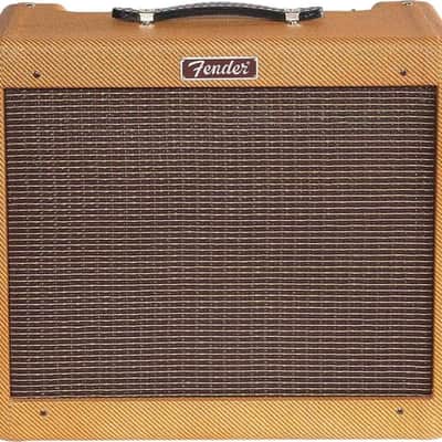 Fender Blues Junior Electric Guitar Tube Combo Amplifier, 15W, Lacquered Tweed image 2