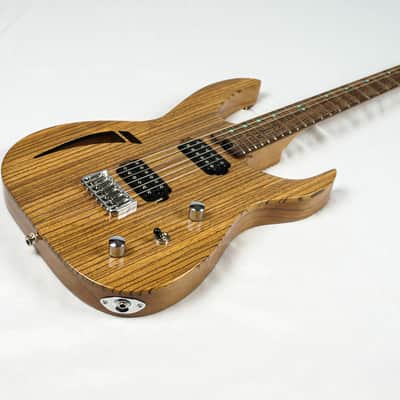 Swisher Handmade Machine Semi-Hollow Body 2024 - Zebrano image 10