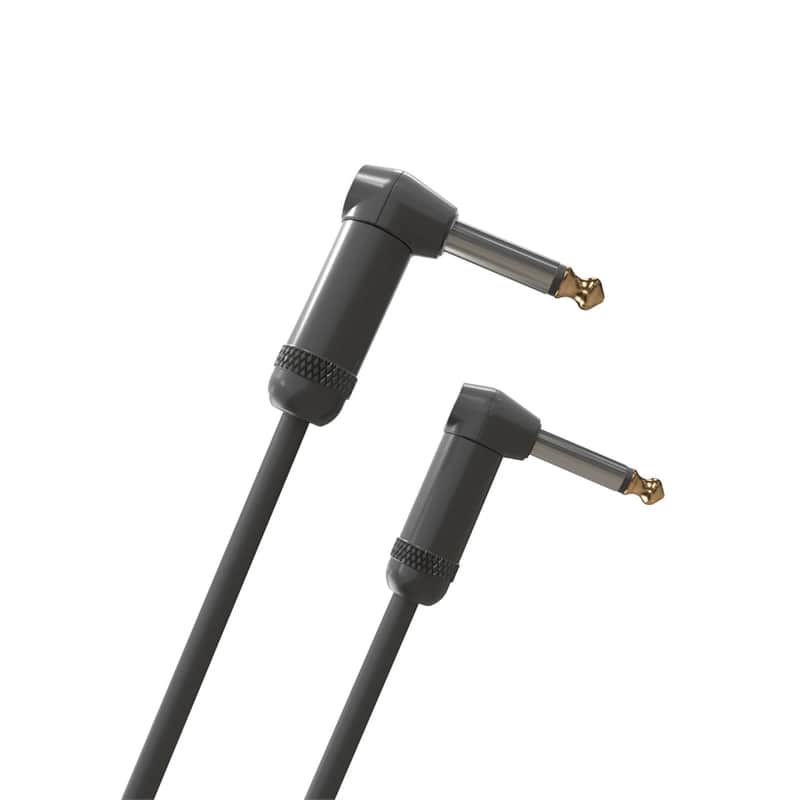 D'Addario American Stage 10ft Instrument Cable Right-Angle to Right-Angle image 1