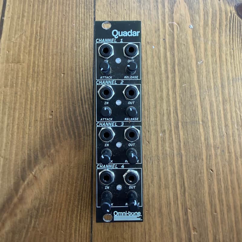 Omni-Tone Quadar Quad Slew Limiter Filter Eurorack Module Modular Synth image 1