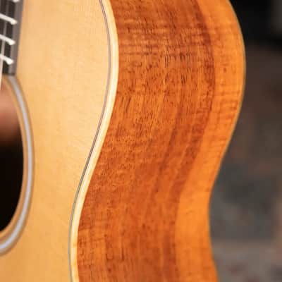 Taylor GS Mini-e LTD Acoustic/Electric Guitar - Figured Koa with Gig Bag image 10