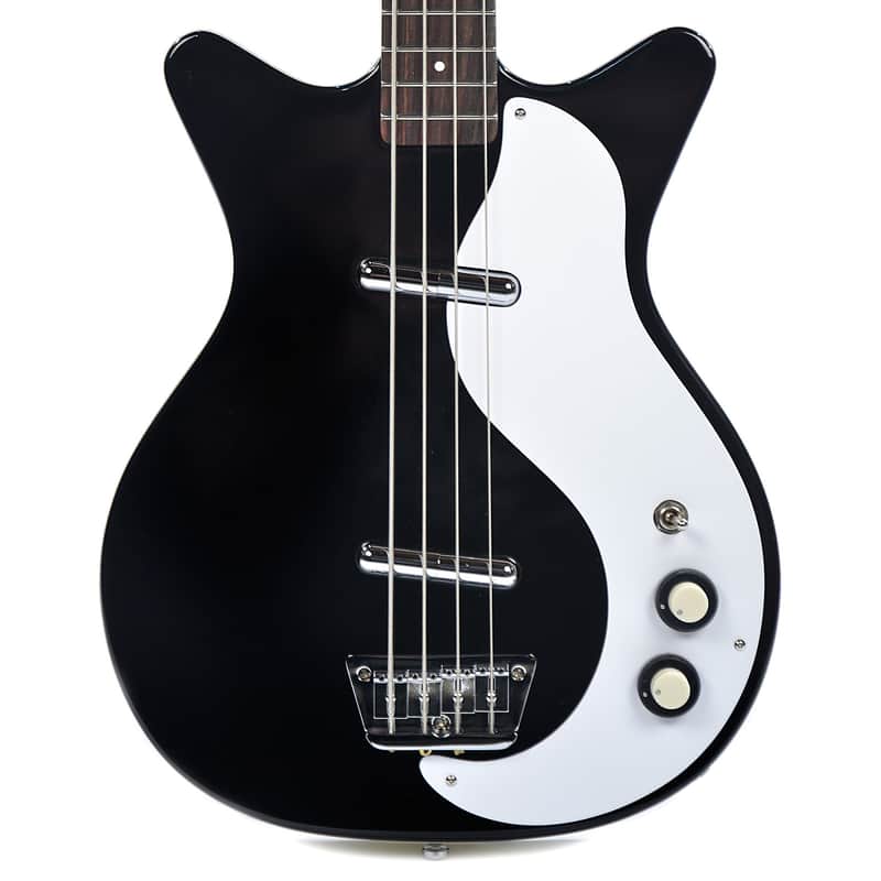 Danelectro 59DC Long Scale Bass Black | Reverb