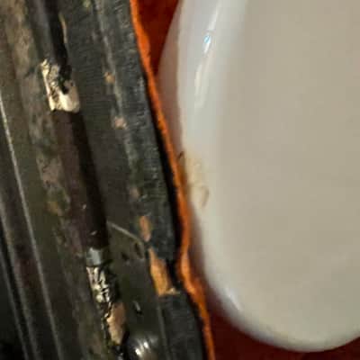 Fender Mustang 1966 - Olympic White Rare A neck 1 1/2” Small Thin Neck image 10