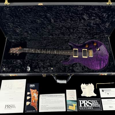 2003 Paul Reed Smith PRS Custom 24 10 Top Brazilian Limited #58 of 500 ~ Purple image 13