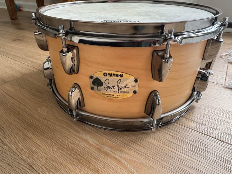 Yamaha MSD1365SJ Steve Jordan Signature 13x6.5" Maple Snare Drum