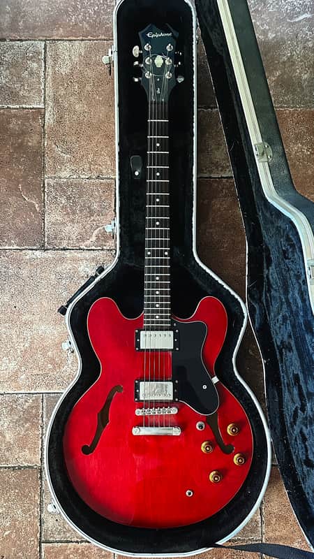 Epiphone dot ch 335 - rosso image 1