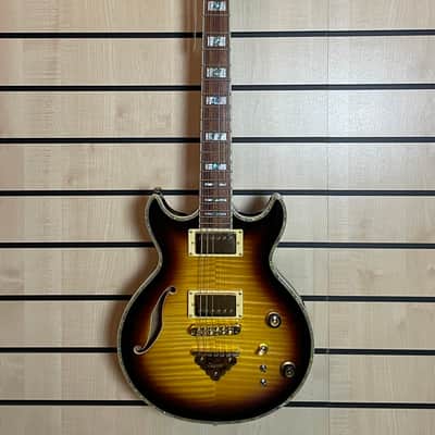 Ibanez AR520HFM-VLS Violin Sunburst Semi-Hollow Electric Guitar image 1