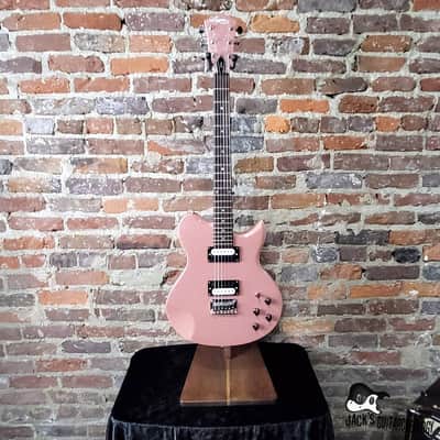 JAKE'd: Washburn Lyon Electric Guitar w/ Dragonfire Pickups (1990s - Pink Flake) image 5