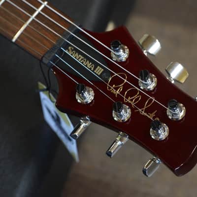 2002 PRS Santana Signature III Wide Fat Neck Electric Guitar Sunburst + OHSC image 12