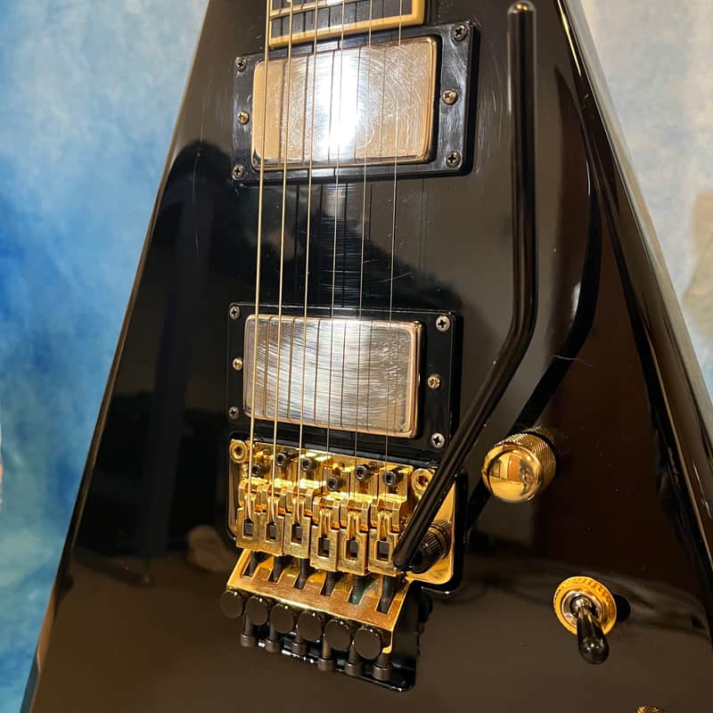 Edwards ESP E-RV 148 Flying V 2006 White Made in Japan | Reverb