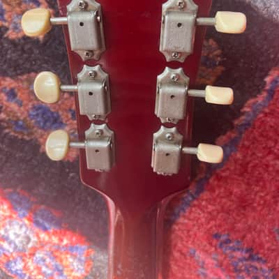 1967 Gibson ES-330TD Sparkling Burgundy Metallic image 5