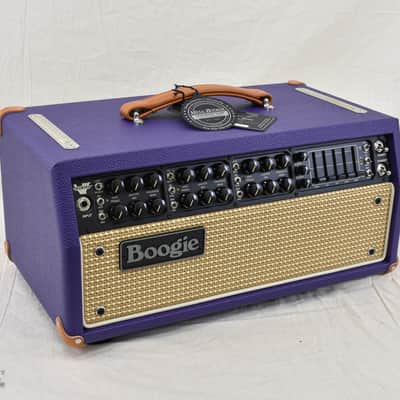 Mesa Boogie Mark VII All Tube Amplifier Head - Purple Bronco, Cream & Tan Grille image 1