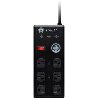 Black Lion Audio PG-P Portable Studio-Grade Power Conditioner & Surge Protector (6 Outlets, 9' Cable) image 1