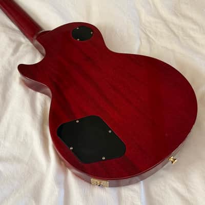 2009 Gibson Les Paul Studio with Gold Hardware - Wine Red Gloss - Free Pro Setup image 10