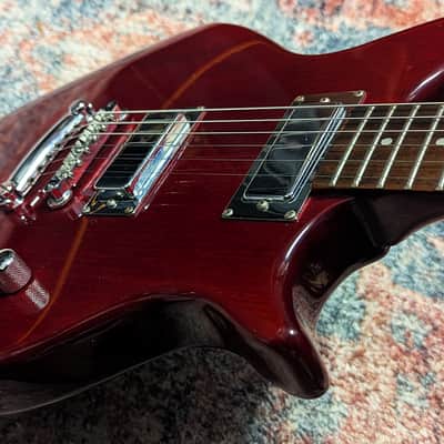 1996 Hamer Slammer Series Eclipse - Cherry With Hard Case image 10