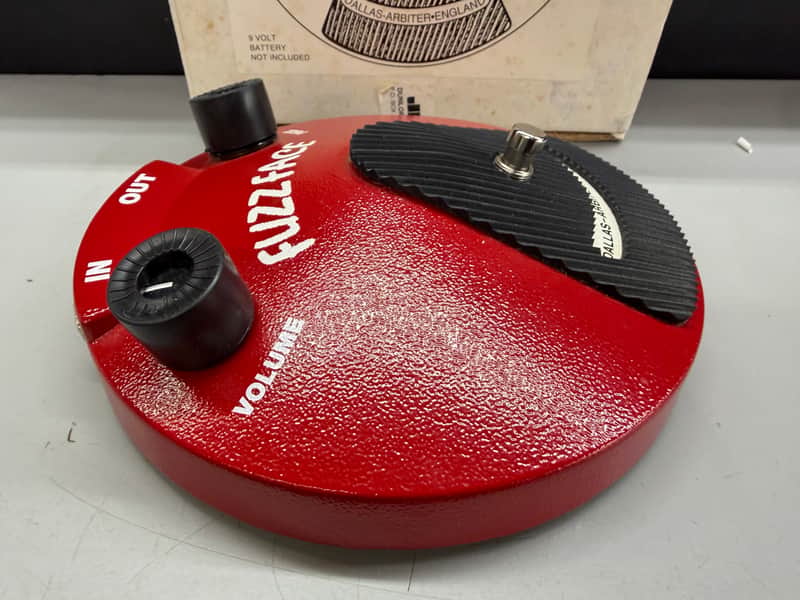 Dunlop JHF2 Jimi Hendrix Signature Fuzz Face In Box NKT 275 1990