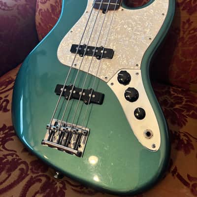 Fender Adam Clayton Artist Series Signature Jazz Bass 2017 Sherwood Green Metallic image 9