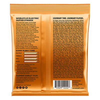 Ernie Ball 2222 Hybrid Slinky Electric Guitar Strings, 9-46 Gauge image 2