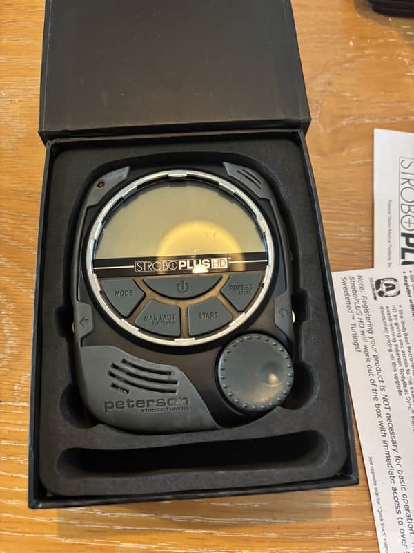 Peterson SP-1 StroboPlus HD Chromatic Strobe Tuner