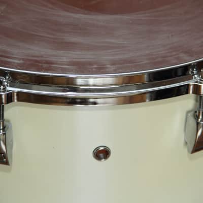 Yamaha AMF-1816 Absolute Hybrid Maple - Polar White floor tom 18"x16 image 3