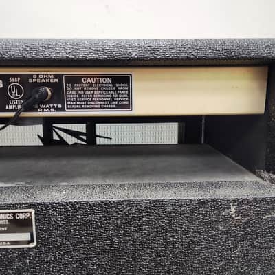 Vintage 1976 Peavey TNT 100 45W 1x15 Bass Combo Solid-State Amp w/ Original Cover - (LOCAL PICKUP ONLY) image 4