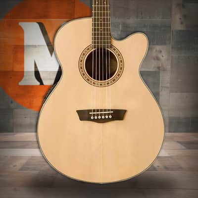 Washburn Harvest G7SCE Grand Auditorium Acoustic Electric Guitar (WG7SCE-O-U) image 1