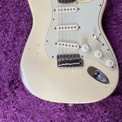Fender Custom shop 1960 Stratocaster Cunetto Relic 1996 - Olympic White image 2