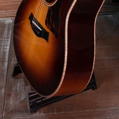 Taylor Grand Pacific "Catch Custom #3" Acoustic/Electric Guitar with Tooled Leather Hardshell Case image 4