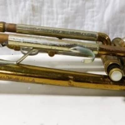 Reynolds Medalist Trumpet, USA, Brass with Case and Mouthpiece image 5