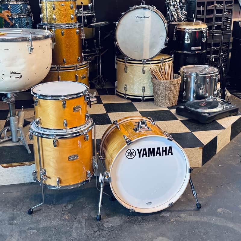 Yamaha Stage Custom Birch Bop set - Natural image 1