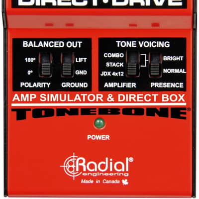 Radial Engineering JDX Direct-Drive Analog Amp Simulator & DI Box *Free Shipping in the USA* image 2