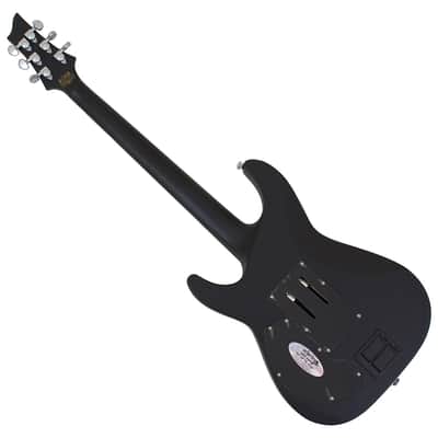 Schecter Damien Platinum-6 FR S guitar in Satin Black B-Stock 1073 image 5