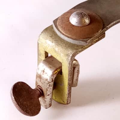 Leedy/Ludwig Clamp-On Bass Drum Muffler Tone Control Hoop-Mount Vintage 30s W&A image 2