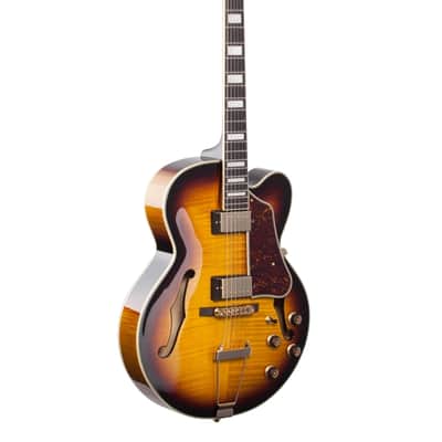 Ibanez Artcore Expressionist AF95FM Hollowbody Antique Yellow Sunburst image 8