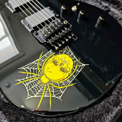 ESP KH-3 Kirk Hammett Signature - Black with Custom Graphic image 3