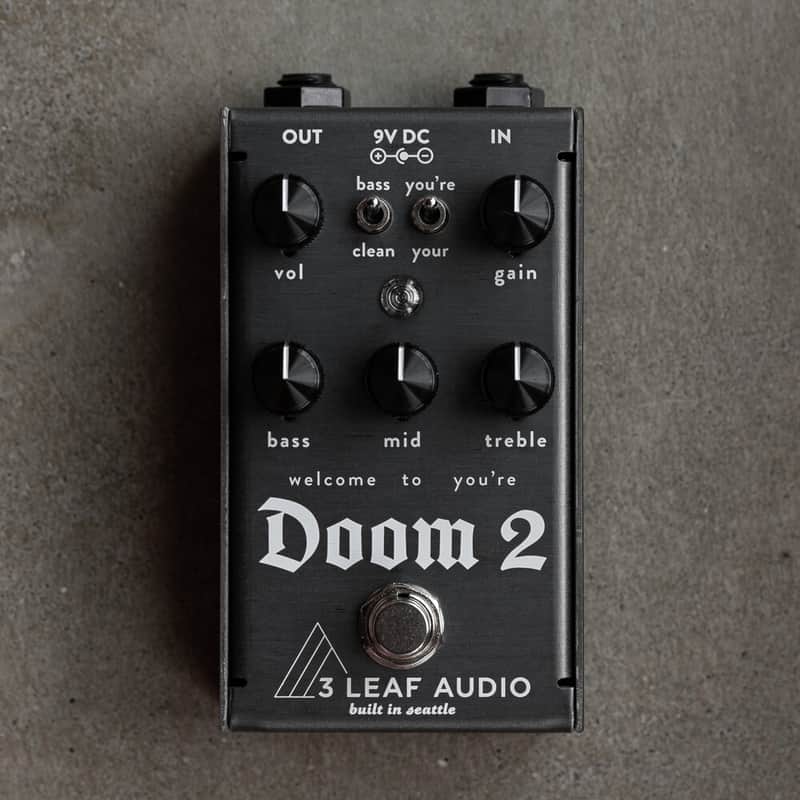 3 Leaf Audio Doom 2 V.2 Gen 2 Version 2 Fuzz Guitar & Bass Effects Pedal image 1