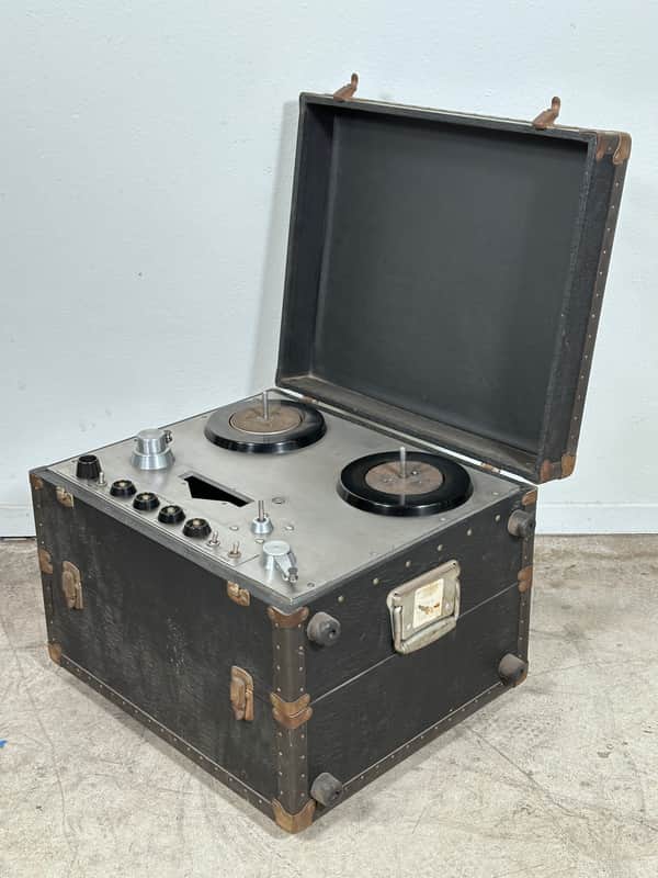 Ampex 350 / 351 Reel To Reel Transport Magnetic Tape Recorder w/ Original Case image 1