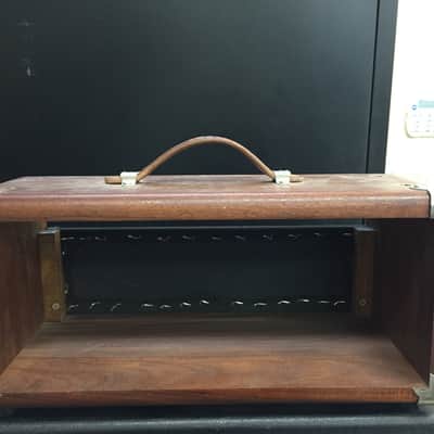 Handmade Fender Musicmaster chassis head cabinet - Hardwood image 3