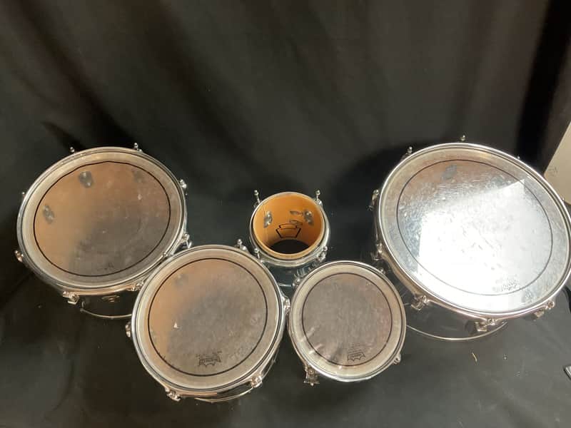 Ludwig Vintage Ludwig Quint Marching Tenors - Silver image 1