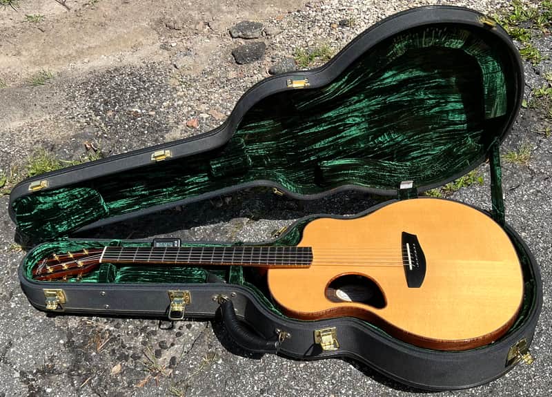 McPherson MG-3.5XP Acoustic/Electric Guitar W/OHSC Striped Macassar Ebony/Spuce image 1