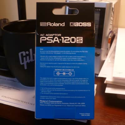 Boss PSA-120S Power Supply 2008 - 2016 - Black image 2
