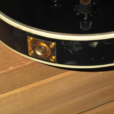 Vintage 1970s Lawsuit Black Beauty Single Cut - Made in Japan - Original Maxon Pickups Mann (Ibanez) image 13