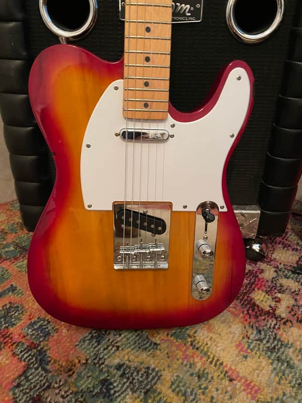 Kara Guitars Inc. Tele-Style 2000's - Red-Burst image 1