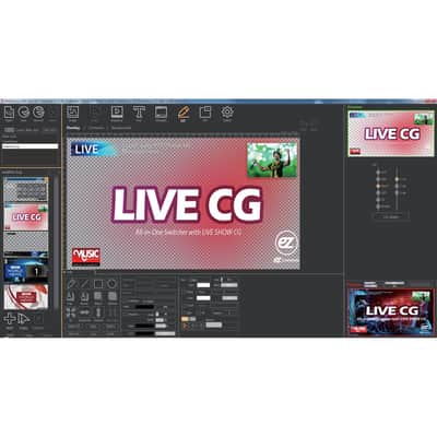 Lumantek ez-CGER mini Live HD-SDI USB Fill/Key and CG Generator with CGER Software image 4