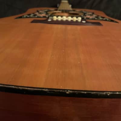 1970’s Kay KDG70  Double Pickguard Acoustic Guitar image 14